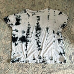 Lululemon tie dye crop shirt size small